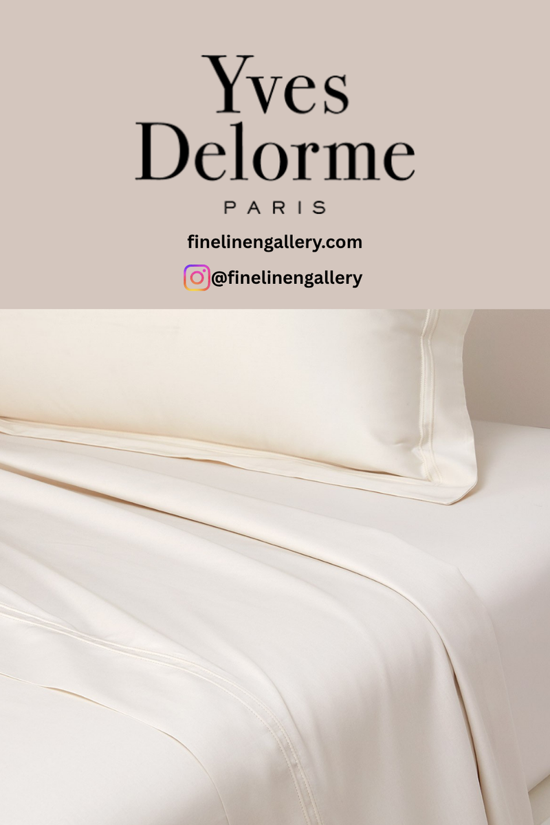 Triomphe Flat Sheet Yves Delorme
