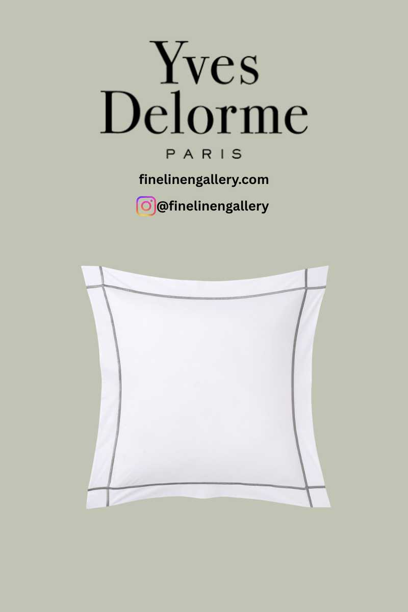 Athena Sham by Yves Delorme 500 Thread Count