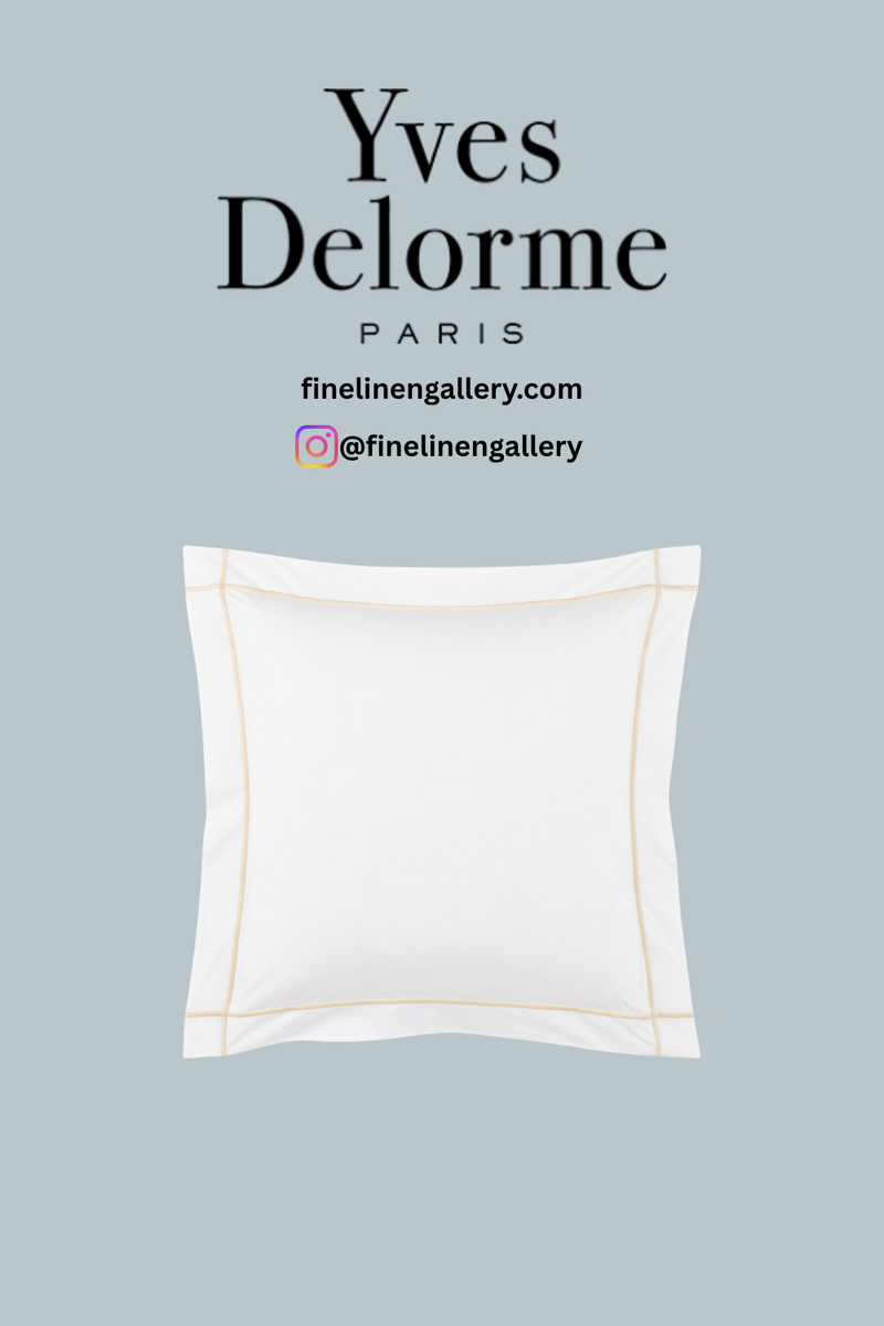 Athena Sham by Yves Delorme 500 Thread Count