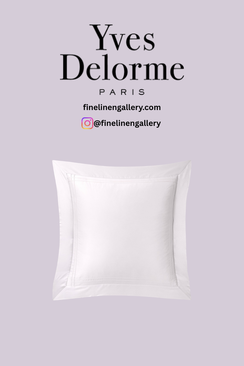 Adagio Sham Yves Delorme Couture