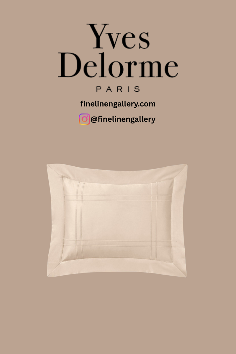 Adagio Sham Yves Delorme Couture