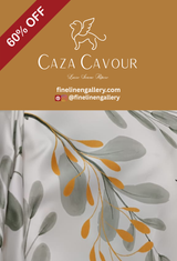 Ruscus Duvet Cover Set 650TC Egyptian Cotton - Palais Royal Linen Gallery