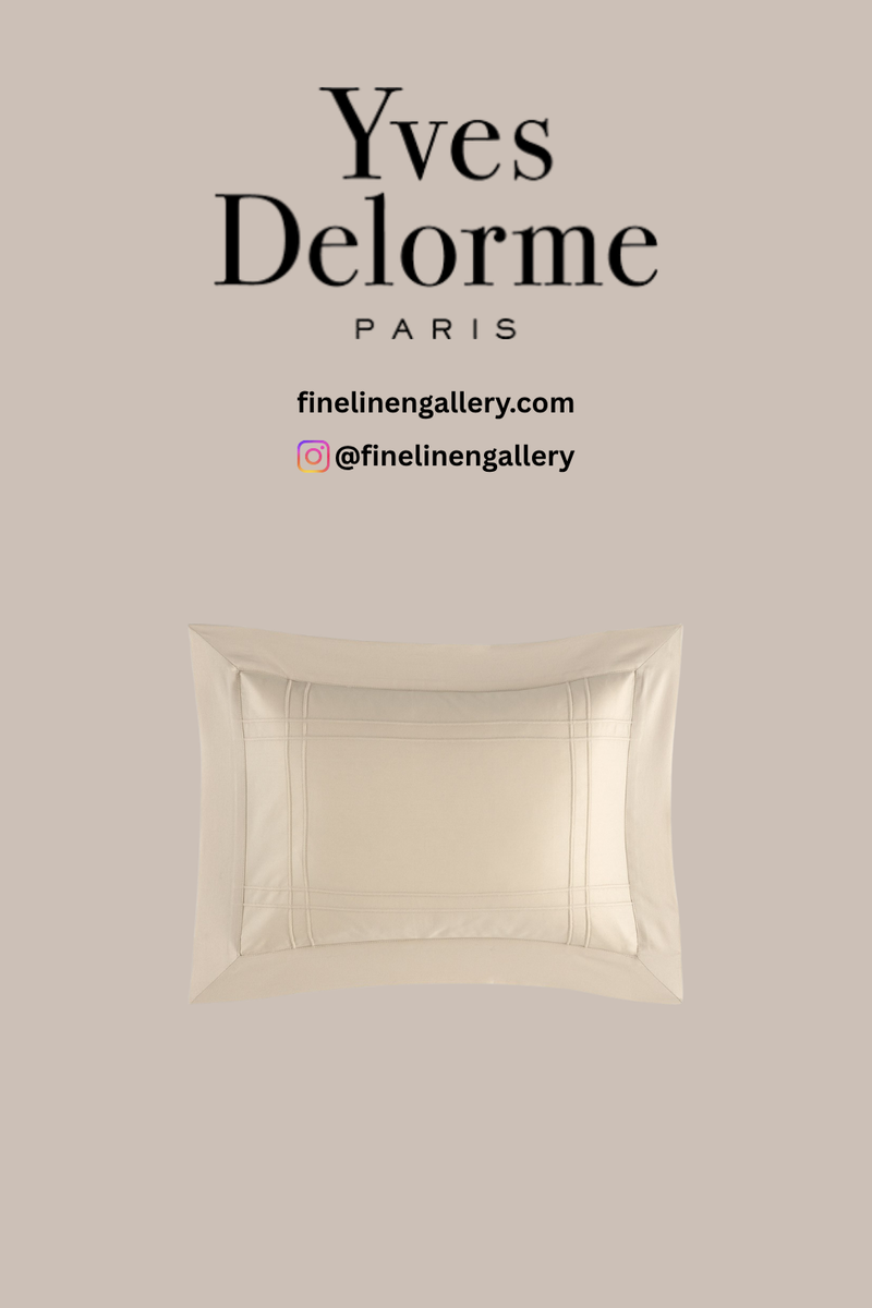 Adagio Sham Yves Delorme Couture