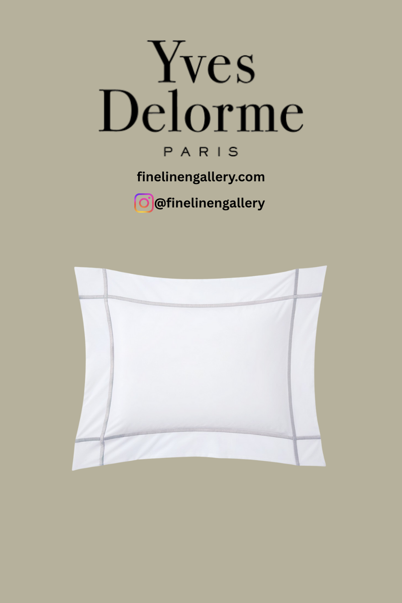 Athena Sham by Yves Delorme 500 Thread Count