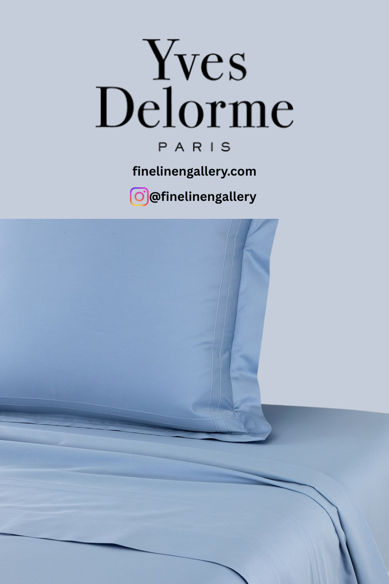 Adagio Flat Sheet Yves Delorme Couture