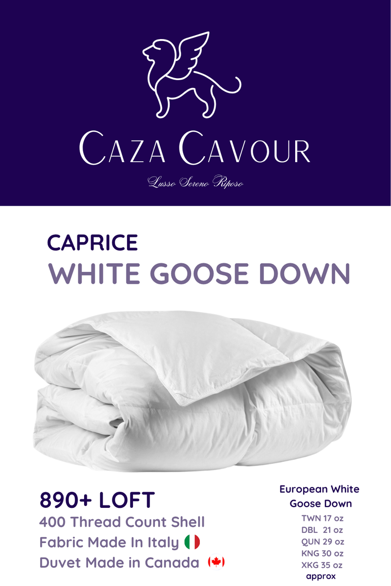 Caprice 890 LOFT Goose Down Duvet 400TC