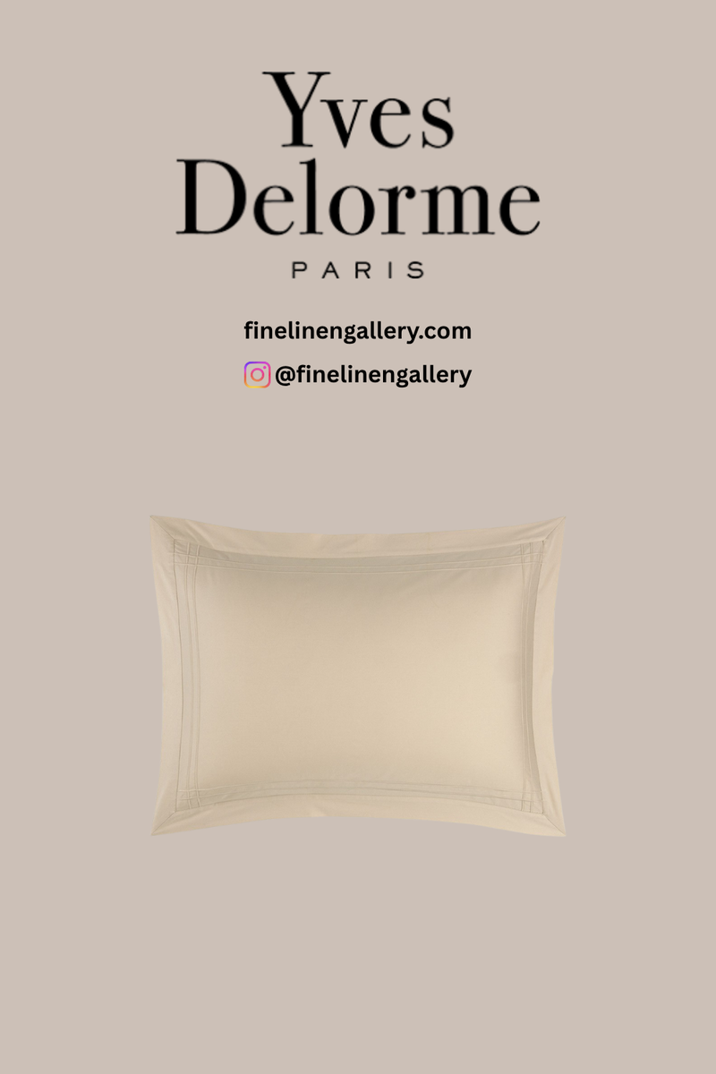 Adagio Sham Yves Delorme Couture