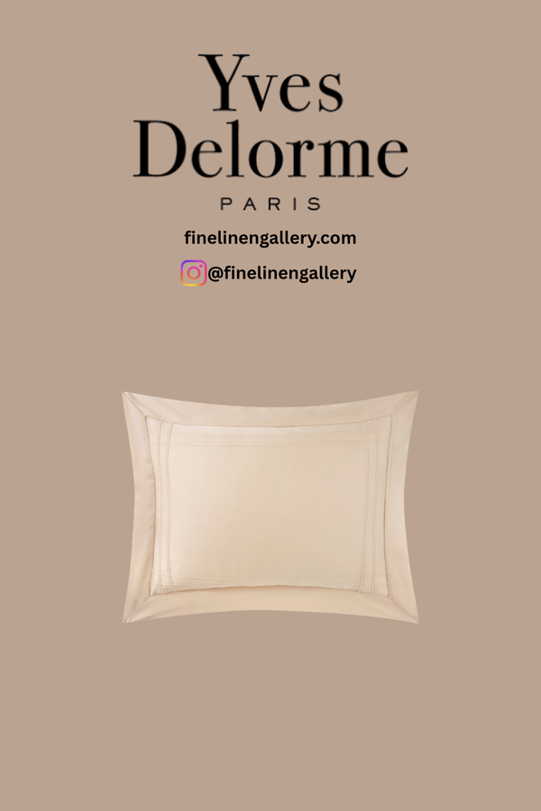 Adagio Sham Yves Delorme Couture