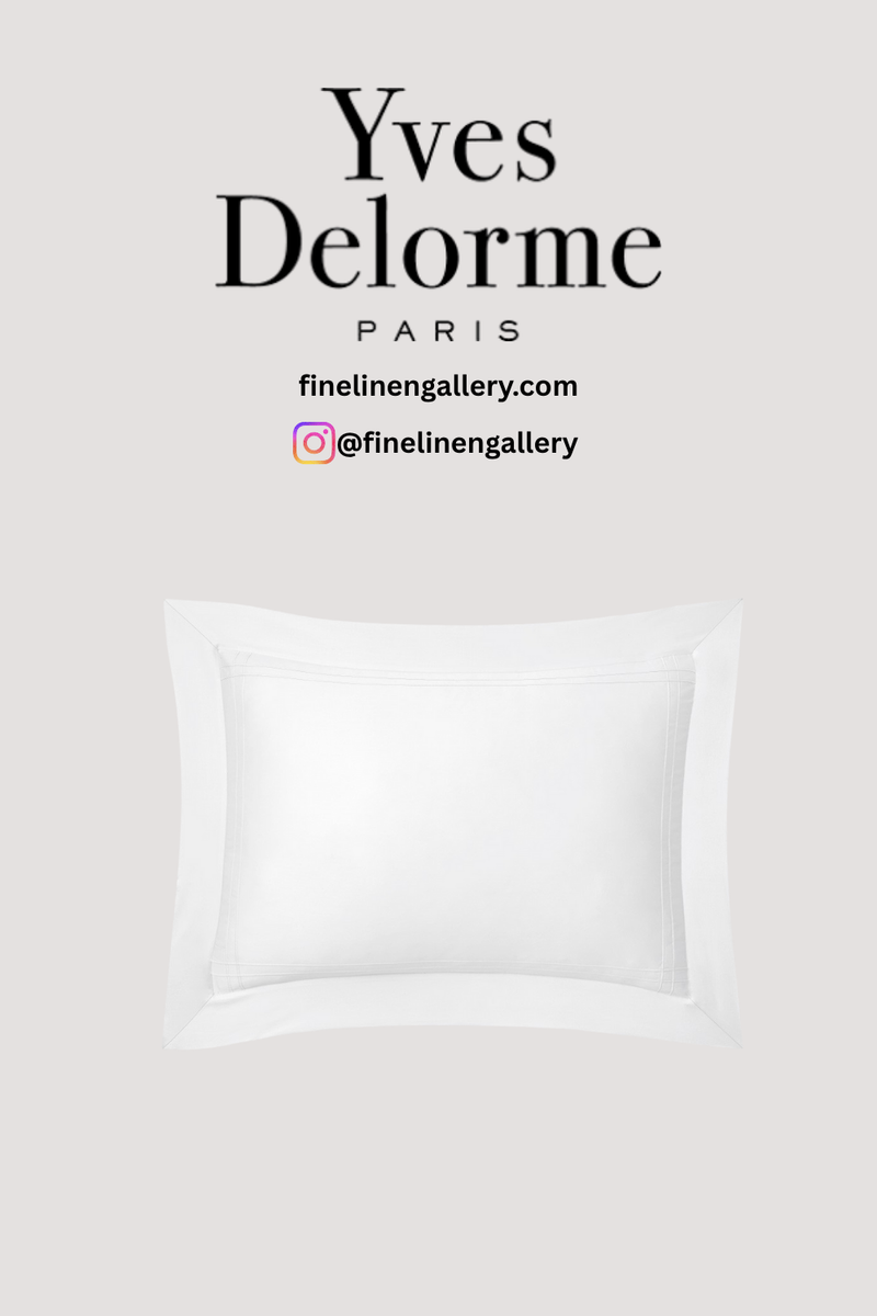 Adagio Sham Yves Delorme Couture