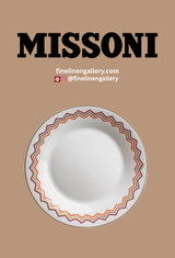 Missoni Home Soup Plates ICONIC Set of 2