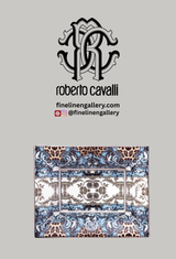 Roberto Cavalli Home Tray PALAZZO PITTI Rectangular Large 7.75" x 6.3"