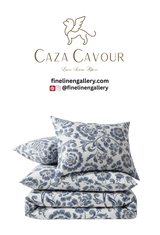 Chinoiserie Duvet Cover Set 650TC Egyptian Cotton - Palais Royal Linen Gallery