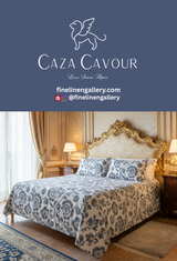 Chinoiserie Duvet Cover Set 650TC Egyptian Cotton - Palais Royal Linen Gallery