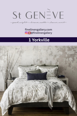 Aspen Duvet Cover - Palais Royal Linen Gallery