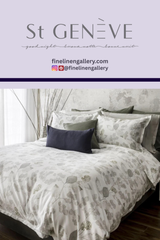 Aspen Duvet Cover - Palais Royal Linen Gallery