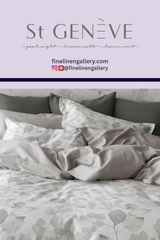 Aspen Duvet Cover - Palais Royal Linen Gallery