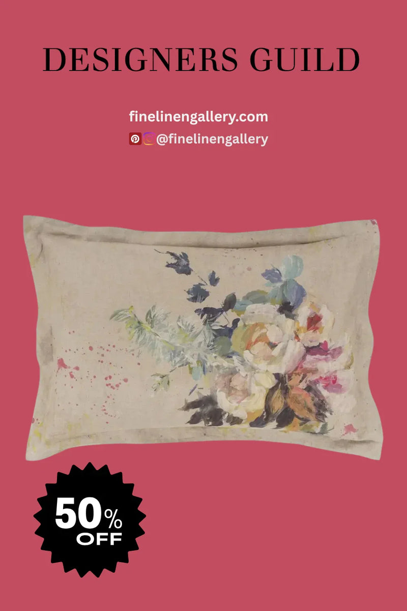 Aubriet Fuchsia Sham - Palais Royal Linen Gallery