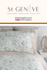 Audra Duvet Cover - Palais Royal Linen Gallery