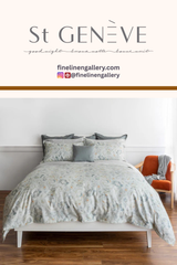 Audra Duvet Cover - Palais Royal Linen Gallery