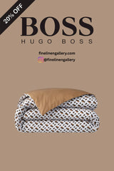 B Monogram Duvet Cover - Palais Royal Linen Gallery