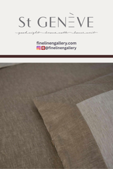 Biancha Duvet Cover - Palais Royal Linen Gallery