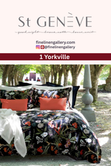Botanique Duvet Cover - Palais Royal Linen Gallery