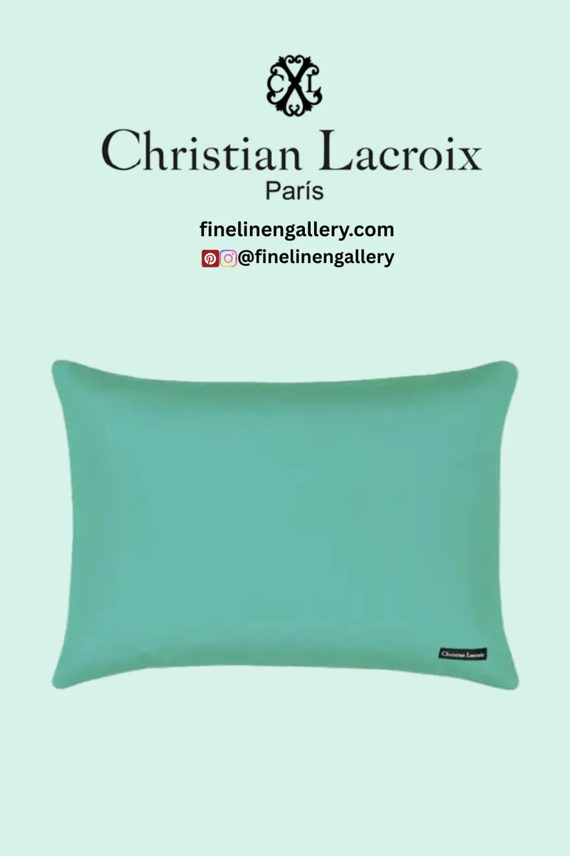 Oiseau Fleur Bourgeon Decorative Pillow - Palais Royal Linen Gallery