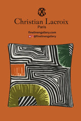 En Allant Aux Baux Cypres Decorative Pillow - Palais Royal Linen Gallery