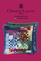 Color Games Mosaique Decorative Pillow - Palais Royal Linen Gallery