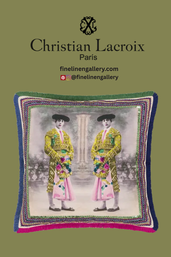 Torero Twins Mosaique Decorative Pillow