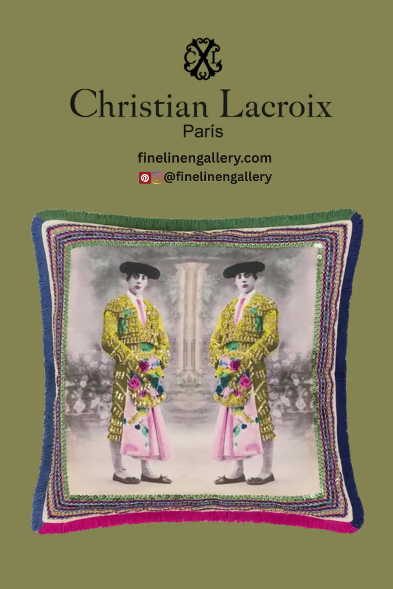 Torero Twins Mosaique Decorative Pillow