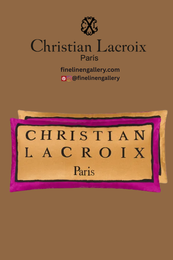 COUTURE! ROSE TORERO Decorative Pillow