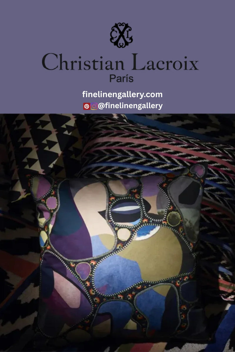 GEMS MIX AGATE Decorative Pillow - Palais Royal Linen Gallery