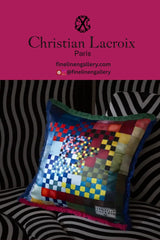 Color Games Mosaique Decorative Pillow - Palais Royal Linen Gallery