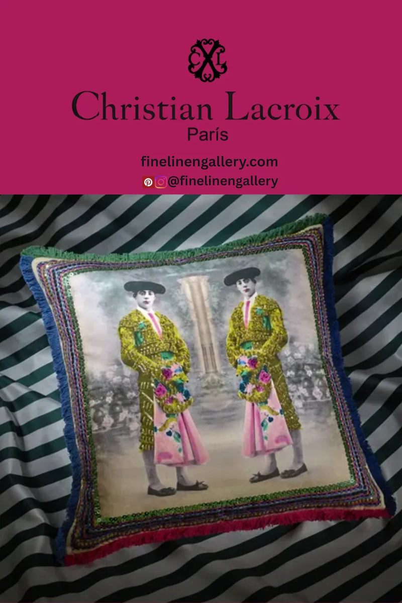 Torero Twins Mosaique Decorative Pillow