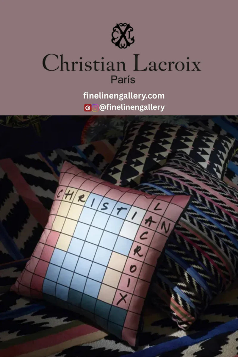 GEMS MIX AGATE Decorative Pillow - Palais Royal Linen Gallery