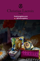 L'ARTISTE! MOSAIQUE DECORATIVE PILLOW - Palais Royal Linen Gallery