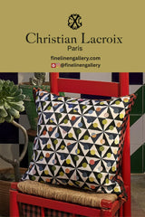 Mila Tomate Decorative Pillow - Palais Royal Linen Gallery