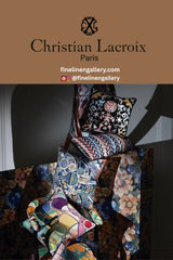 Jaipur Stripe Azur Decorative Pillow - Palais Royal Linen Gallery