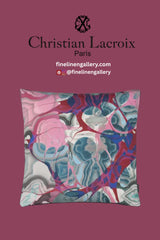 Novafrica Sunset Tangerine Decorative Pillow - Palais Royal Linen Gallery