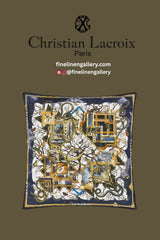 Archeologie Mosaique Decorative Pillow - Palais Royal Linen Gallery