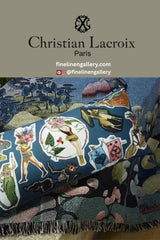 Circus Multicolore Decorative Pillow - Palais Royal Linen Gallery