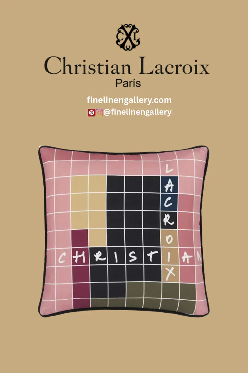 Reve De Papier Jais Decorative Pillow