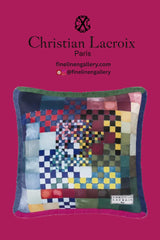 Color Games Mosaique Decorative Pillow - Palais Royal Linen Gallery