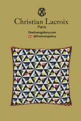 Mila Tomate Decorative Pillow - Palais Royal Linen Gallery