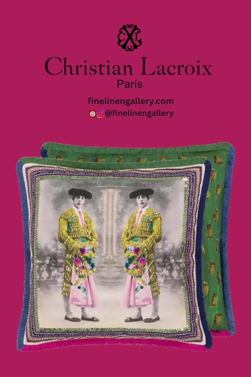 Torero Twins Mosaique Decorative Pillow