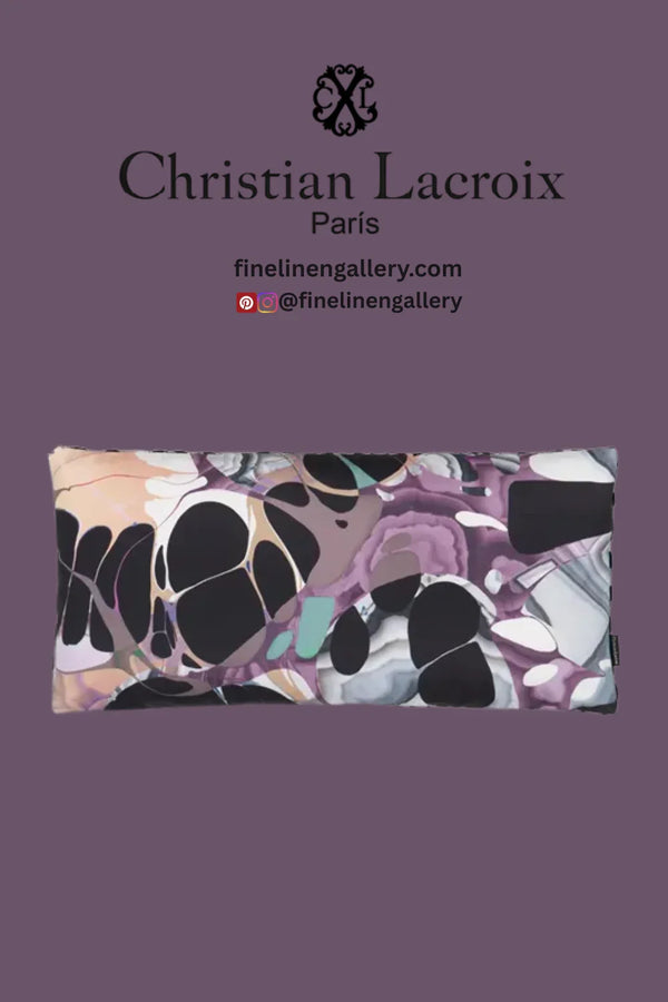 Jaipur Stripe Azur Decorative Pillow - Palais Royal Linen Gallery