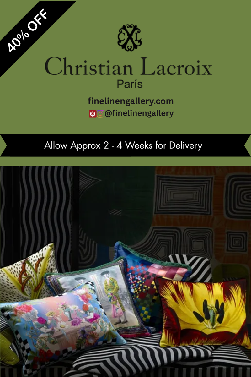 ZENITH FLEUVE Decorative Pillow