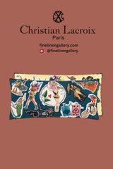 Circus Multicolore Decorative Pillow - Palais Royal Linen Gallery