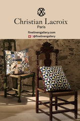 Mila Tomate Decorative Pillow - Palais Royal Linen Gallery